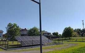 Galeria aktualności Zabudowa 11 szt. słup&oacute;w solarnych w Gminie Jejkowice 1